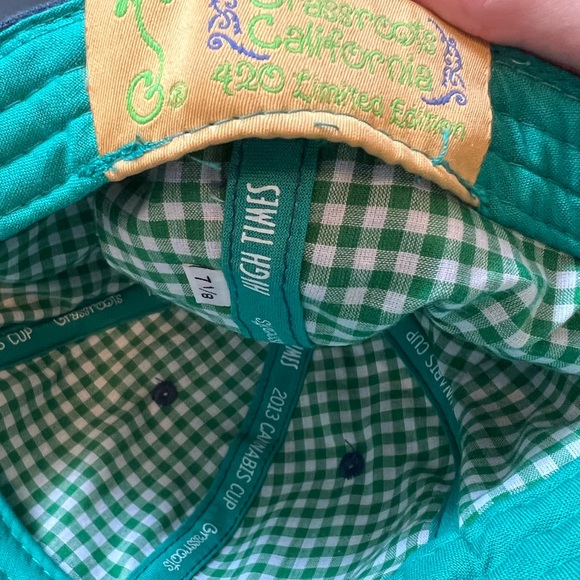 Grassroots California 2013 Cannabis Cup High Times Limited Hat size 7 1/8 - Picture 2 of 2